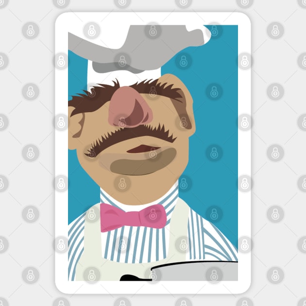 Swedish Chef Fert Der Ferk Sticker by bonkaili